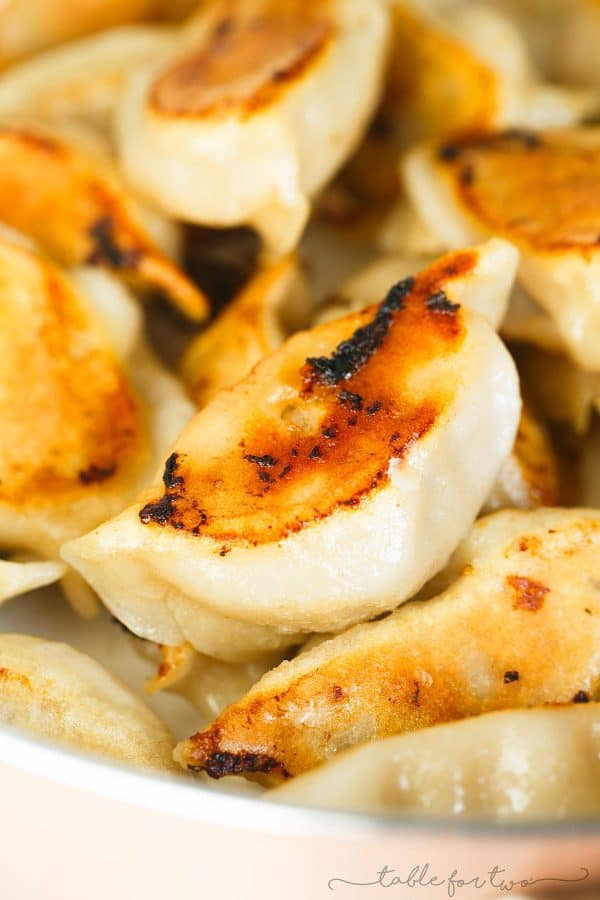 The trick to make your potstickers extra crispy! This is one secret you'll want to file away!