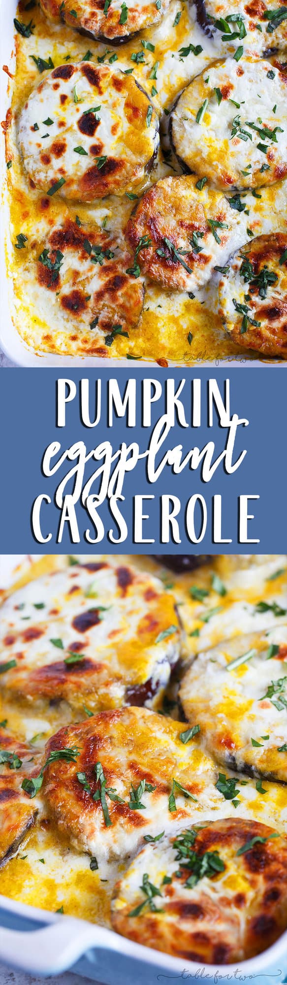 Pumpkin eggplant casserole with burrata is basically the casserole that says Fall and comfort food. You seriously need to get on board and make this ASAP!