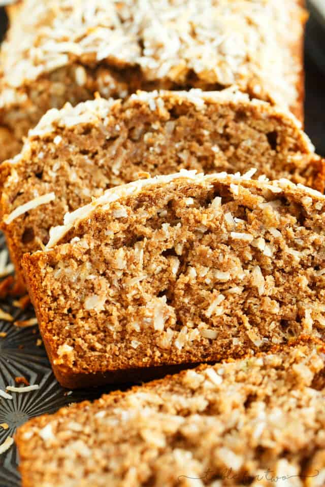Healthy Coconut Banana Bread | Table for Two® by Julie Chiou