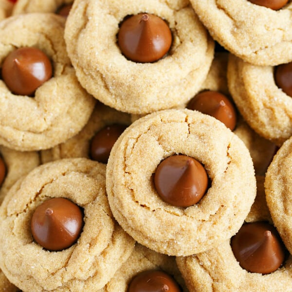 Peanut butter blossom cookies.