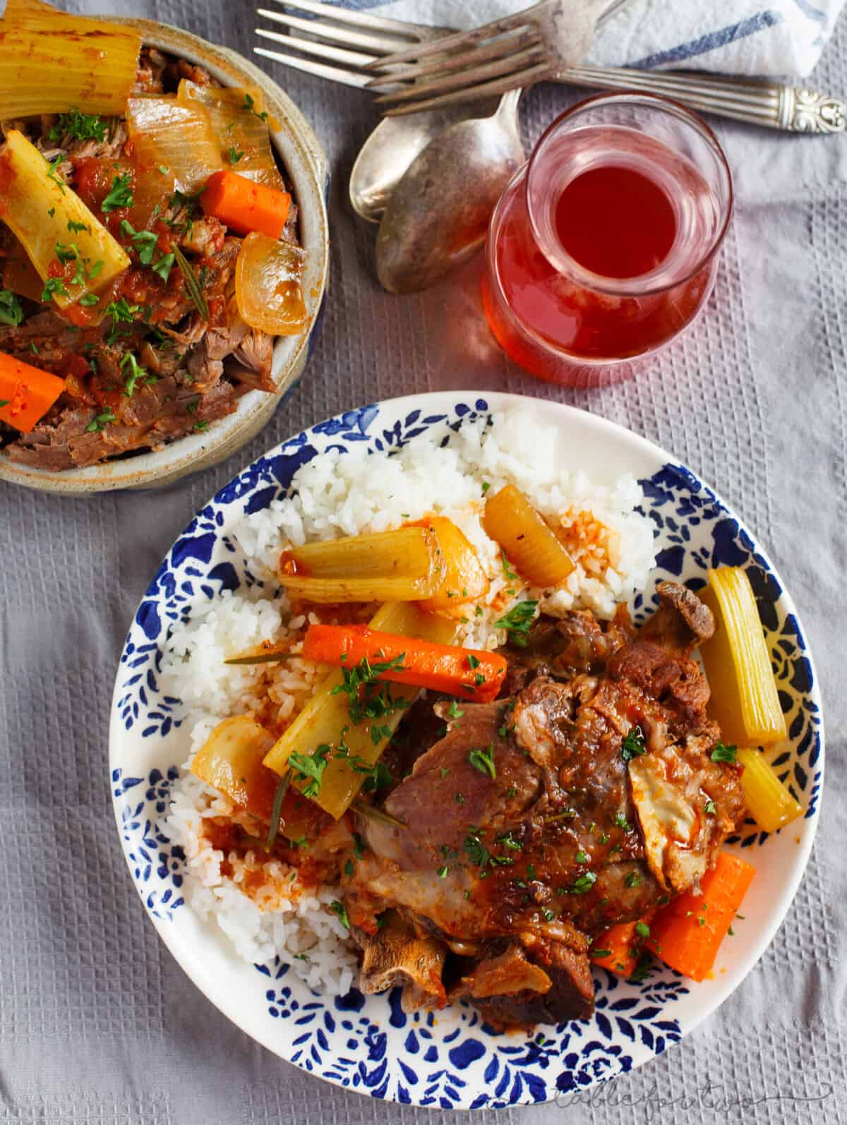 Slow cooker osso buco is unbelievably tender and full of flavor. There is nothing intimidating about making this restaurant favorite at home! 