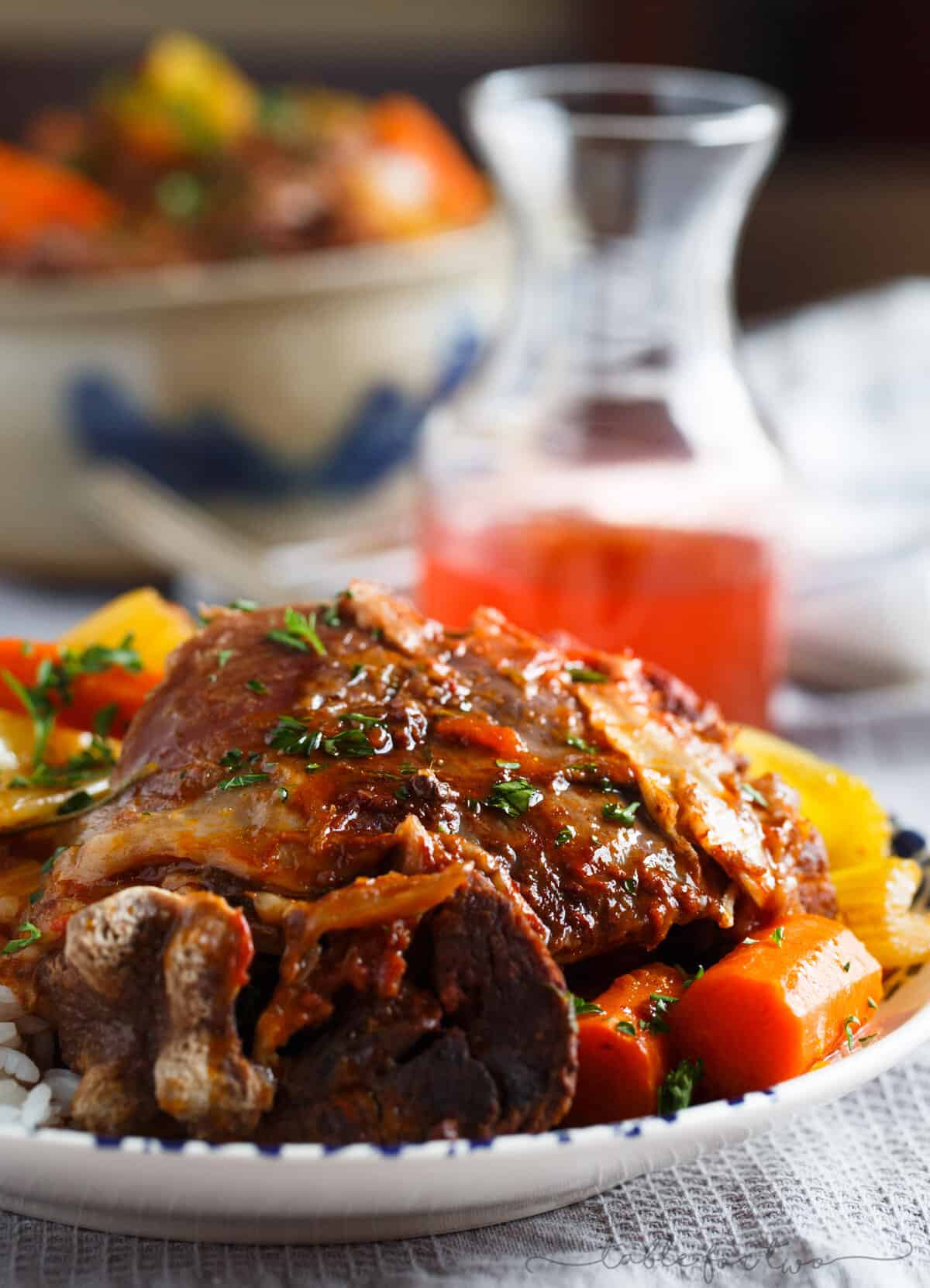 Slow cooker osso buco is unbelievably tender and full of flavor. There is nothing intimidating about making this restaurant favorite at home! 