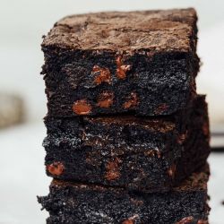 These exceptionally decadent and fudgy dirty chai dark chocolate brownies will elevate your brownie experience. You won't be able to resist just one! The hardest part is waiting for them to bake and then cool!