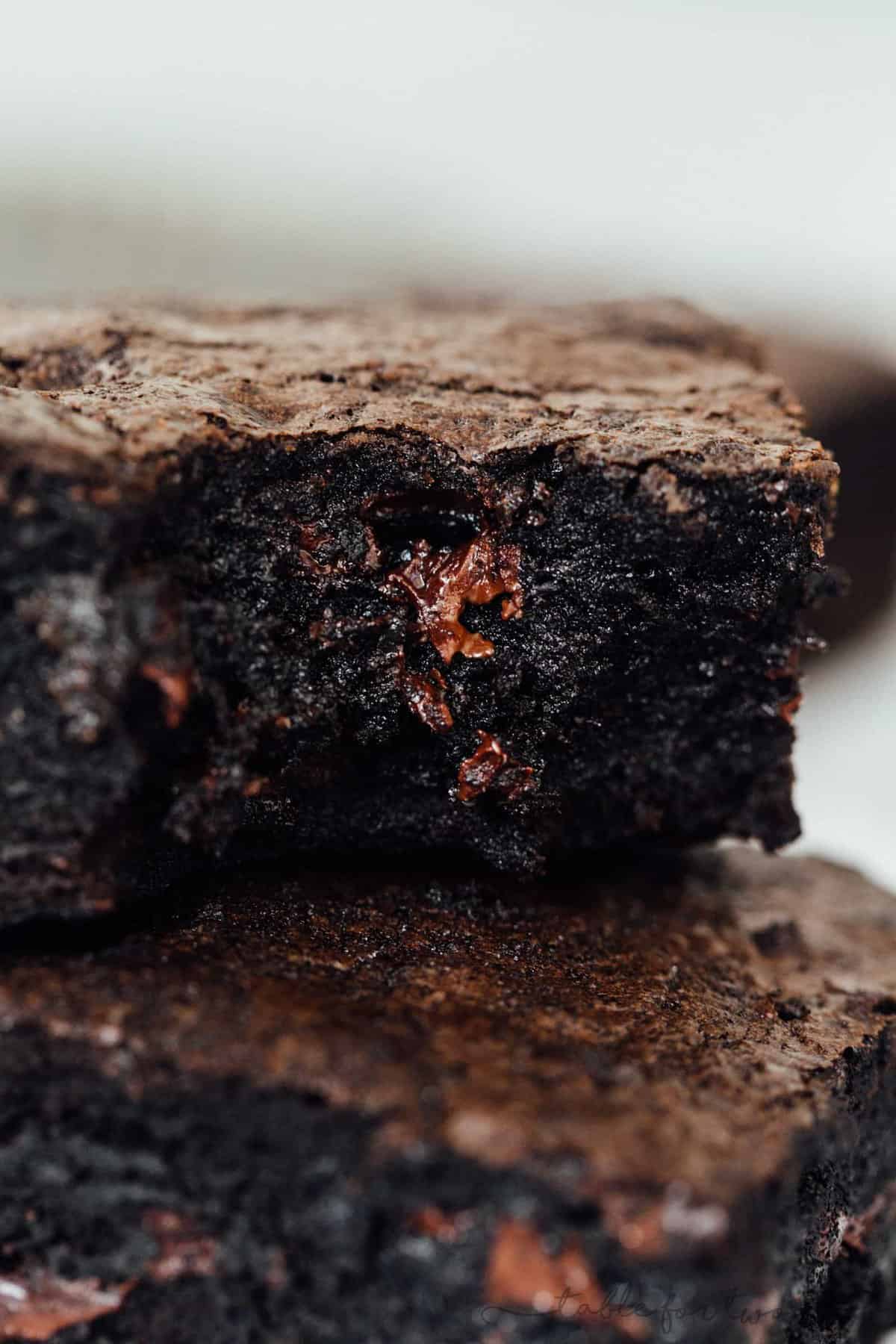 These exceptionally decadent and fudgy dirty chai dark chocolate brownies will elevate your brownie experience. You won't be able to resist just one! The hardest part is waiting for them to bake and then cool!