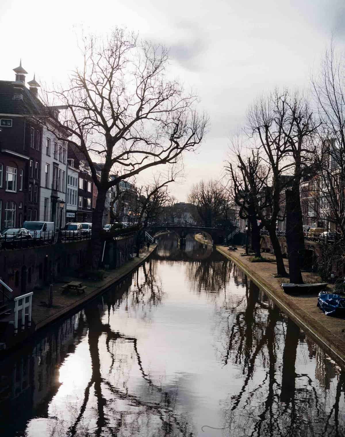 Utrecht, Netherlands is a quaint little scenic city 15 minutes, by train, outside of Amsterdam. It is so scenic and has the cutest cafes. Definitely worth a day trip especially since it's a 15 minute train ride!