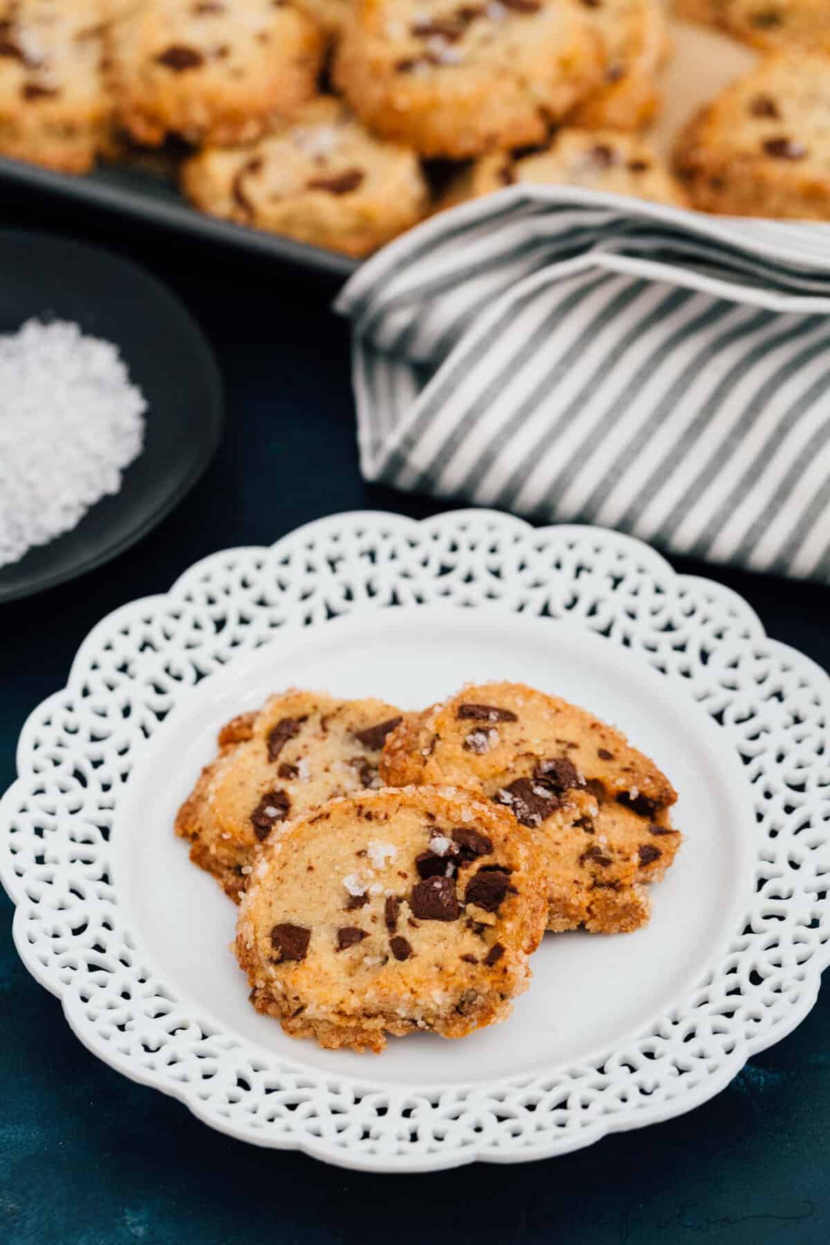 The cookies that broke the internet. These shortbread-based chocolate chip cookies are unlike any other cookie you've ever had before! You gotta give it a try!