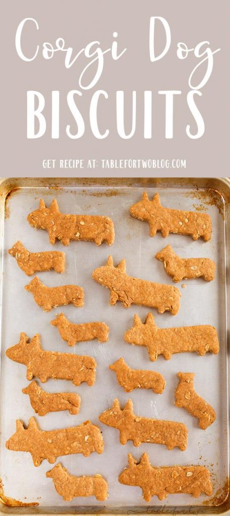 Corgi Dog Biscuit Treats - Homemade Dog Biscuits and Treats