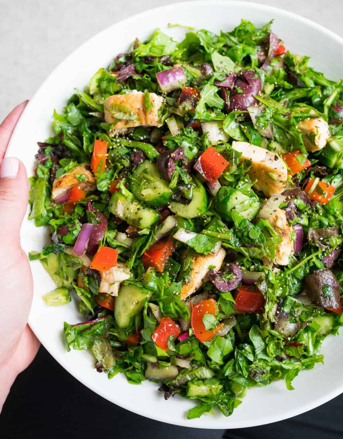 Quick Basic Chopped Salad