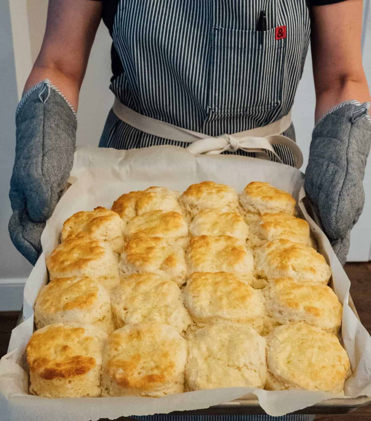 You'll want these biscuits on your breakfast table! They're so fluffy, buttery, and incredibly tender. You won't be able to just eat one! #biscuits #breakfast #breakfastrecipes