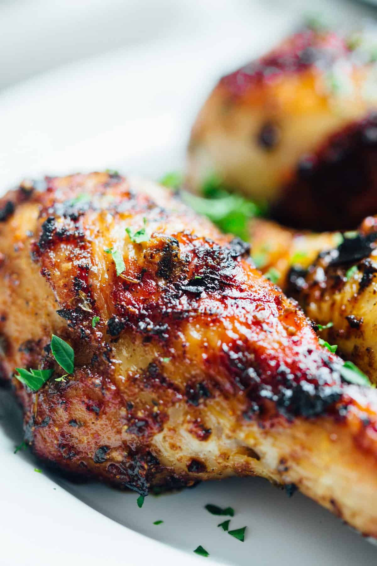 Grilled peri peri chicken drumsticks are the perfect addition to your summer grilling menu! They're easy to prepare and they are packed with flavor! #chicken #chickendinner #svorganic #periperi #drumsticks #chickenrecipes #grilling #grilledchicken #grillrecipes
