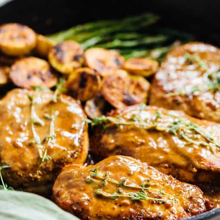 Apricot Balsamic Pork Chops Recipe Sweet and Tangy Glaze for Pork Chops