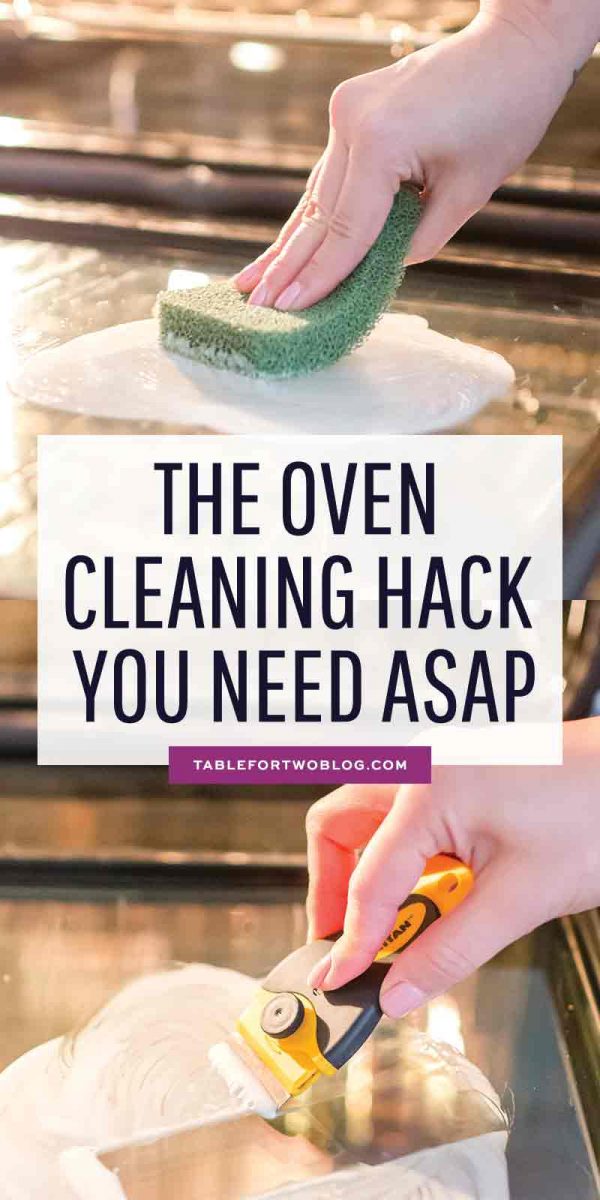 Ever wondered what the best way to clean your glass oven door is? My method of cleaning your glass oven door will guarantee it to have a mirror finish! #springcleaning #ovencleaning #cleanoven #ovendoor #cleaninghacks