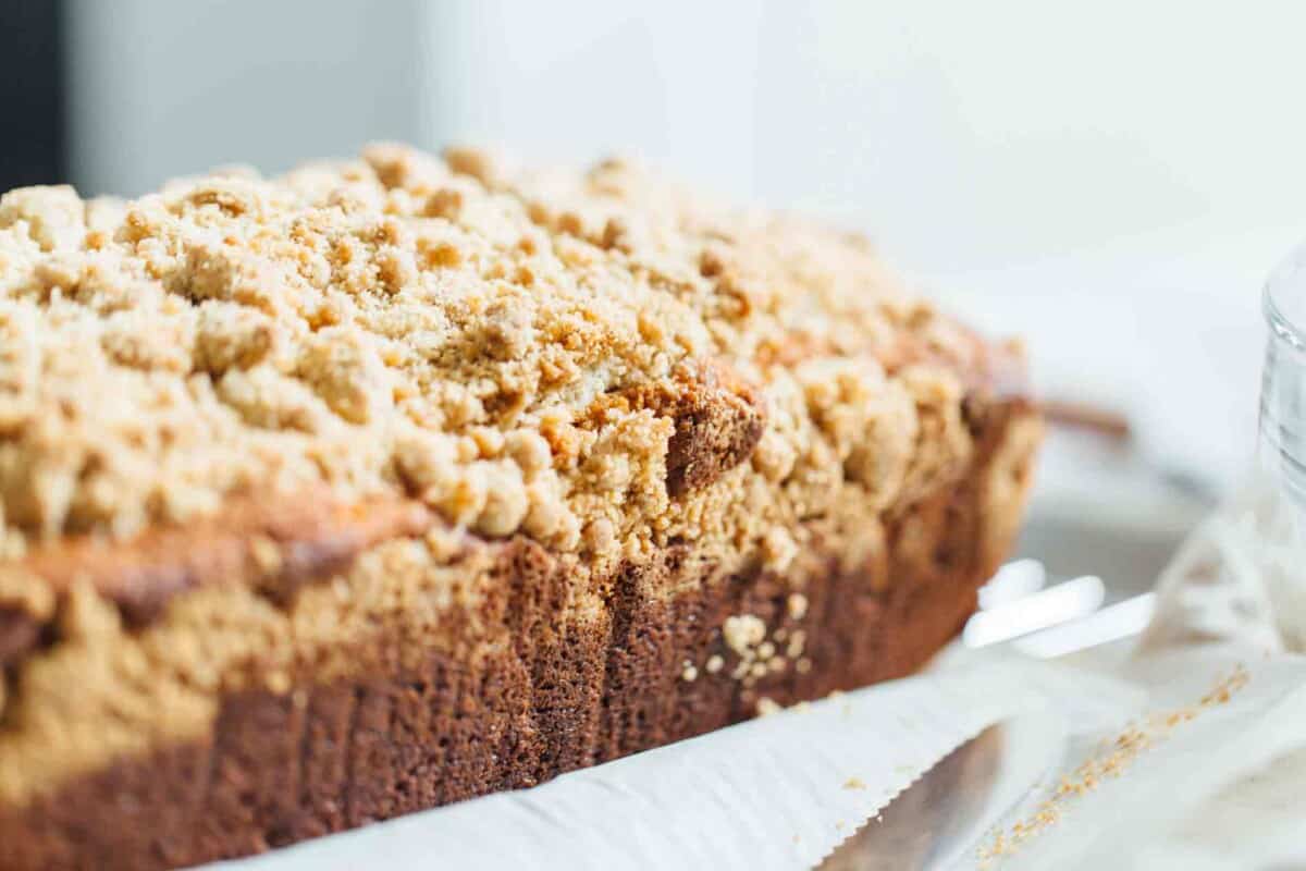 If you love Trader Joe's pancake bread and can't find it or aren't near a Trader Joe's — don't fret. You can make your own pancake bread at home! It's tender, moist, and FULL of crumb!