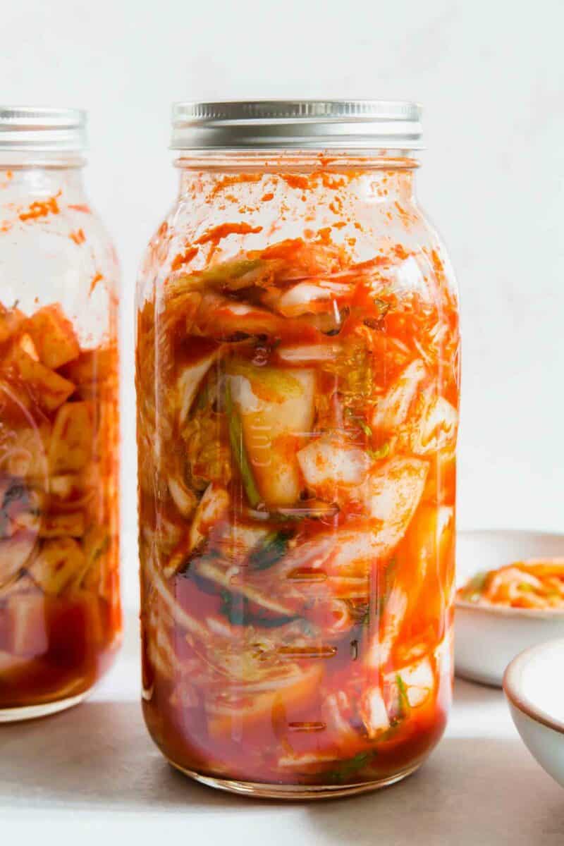 If you've ever wondered how to make homemade kimchi or homemade kimchee, my friend's Korean mother taught me how and we made a VIDEO! Head to the blog to watch!