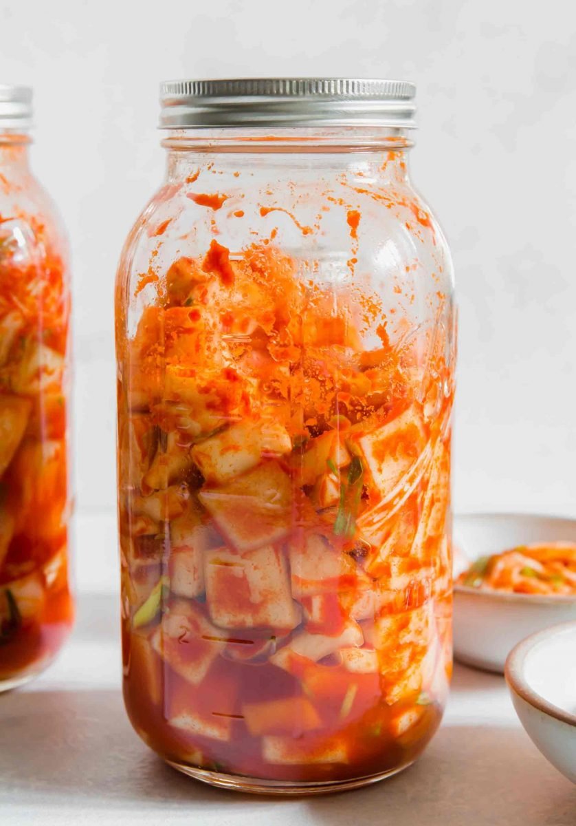 If you've ever wondered how to make homemade kimchi or homemade kimchee, my friend's Korean mother taught me how and we made a VIDEO! Head to the blog to watch!