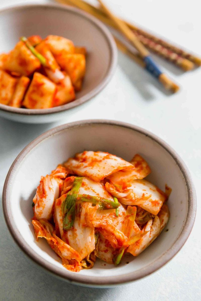 If you've ever wondered how to make homemade kimchi or homemade kimchee, my friend's Korean mother taught me how and we made a VIDEO! Head to the blog to watch!