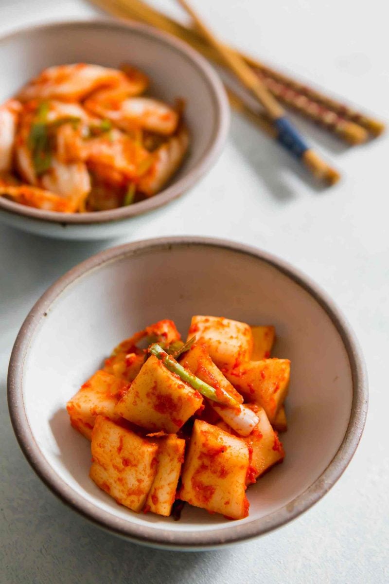 If you've ever wondered how to make homemade kimchi or homemade kimchee, my friend's Korean mother taught me how and we made a VIDEO! Head to the blog to watch!