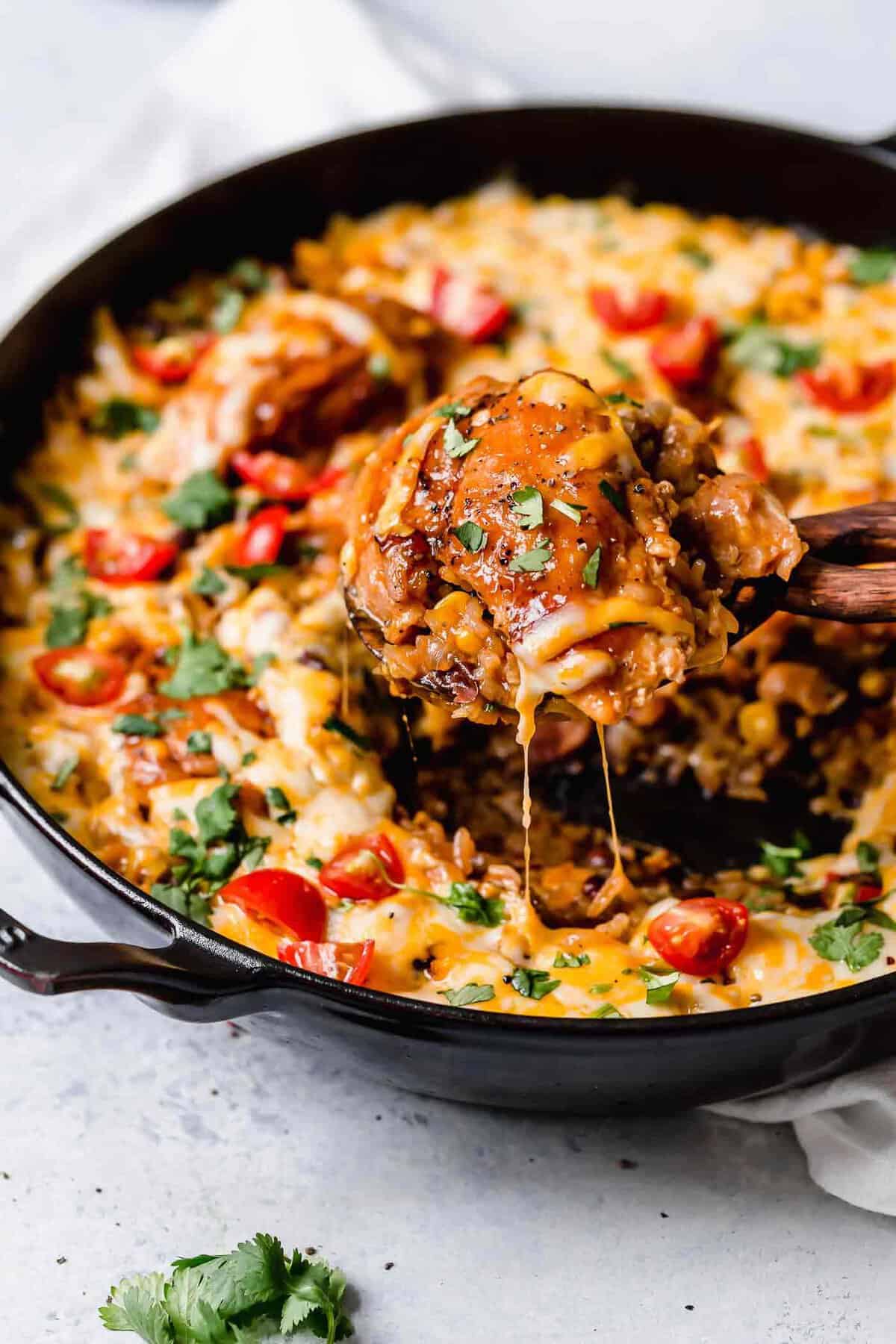 One Pan Mexican Chicken and Rice