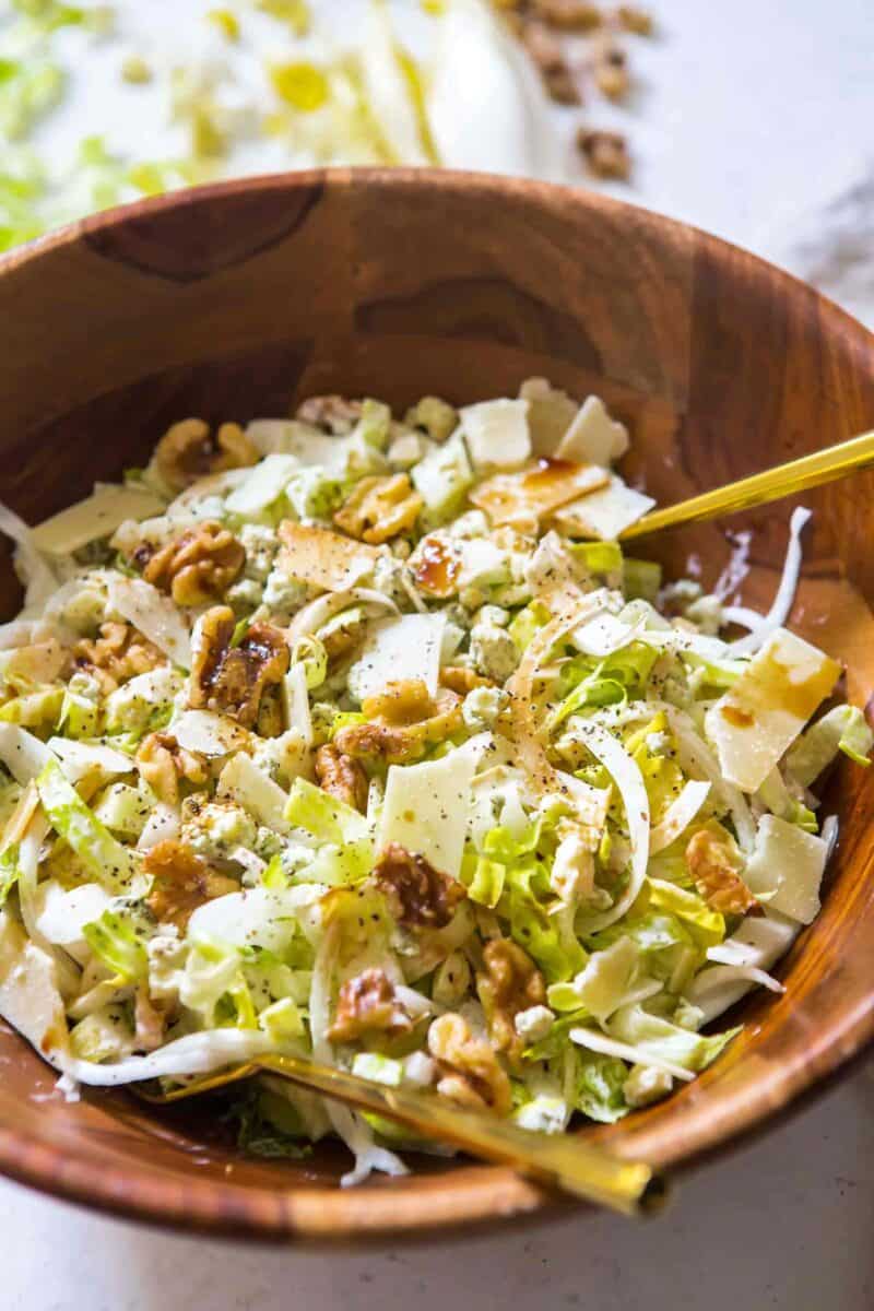 Inspired by my trip to Southern France, this incredibly refreshing chopped endive and romaine salad will be one of your new favorite salads to make! You'll love all the flavors and textures of this salad!