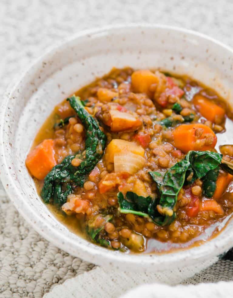 Instant Pot Lentil Soup with Squash Pressure Cooker Lentil Soup Recipe