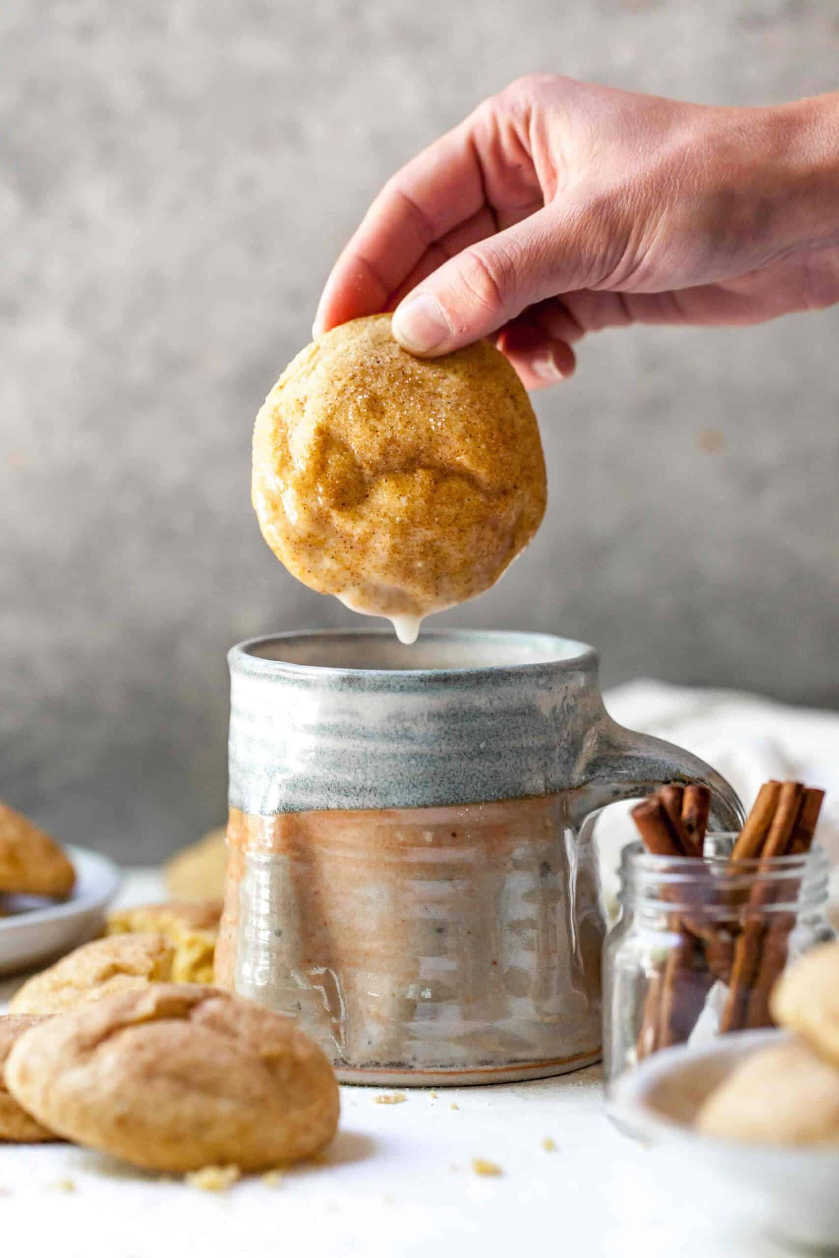 Pumpkin spice snickerdoodles are the perfect Fall dessert! They're a Fall twist on the classic snickerdoodle and absolutely heavenly!