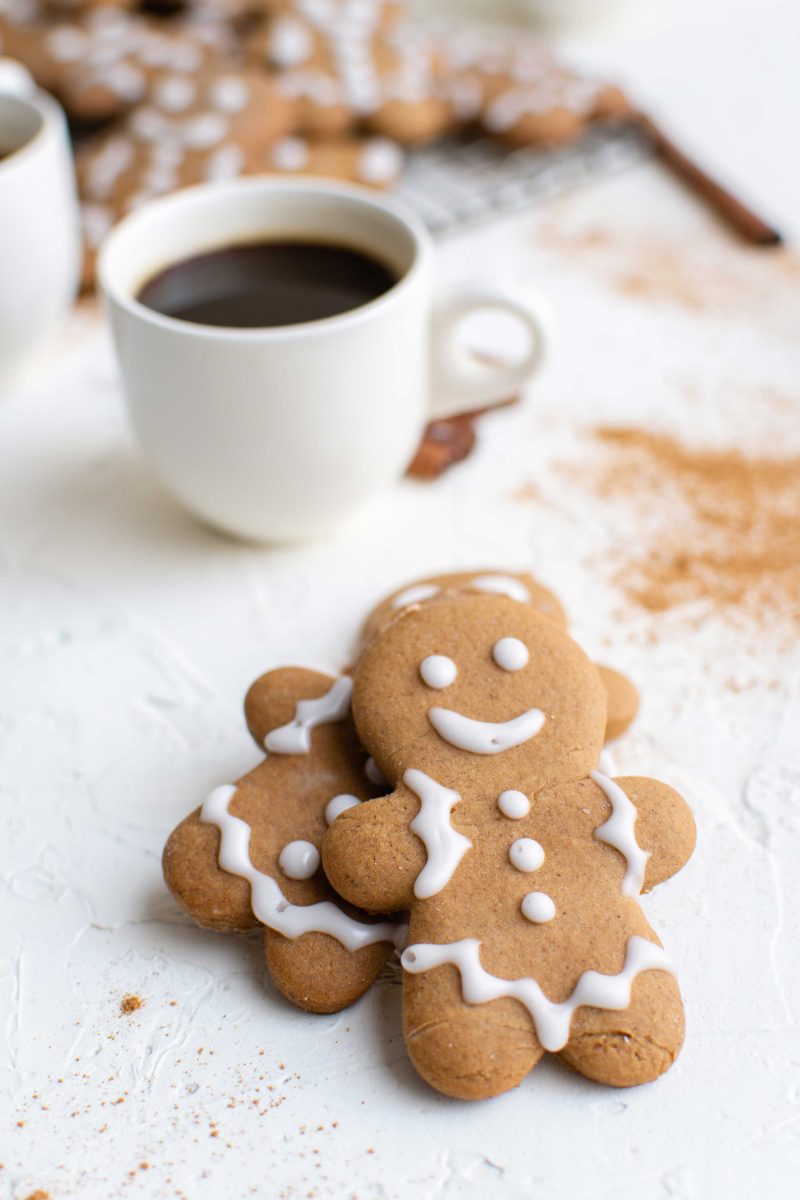 Gingerbread man cookies mark the start of the holiday season, in my opinion! They're so cute and sign that the holidays are near!