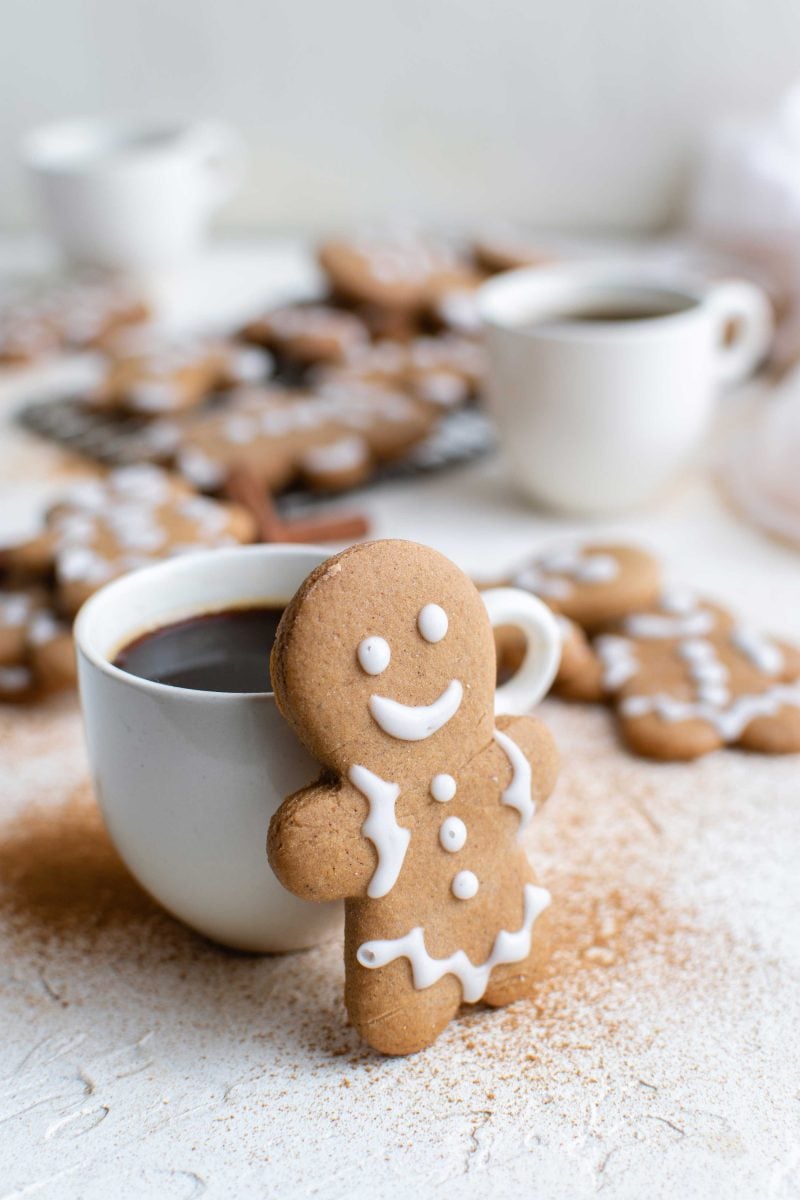 Gingerbread man cookies mark the start of the holiday season, in my opinion! They're so cute and sign that the holidays are near!