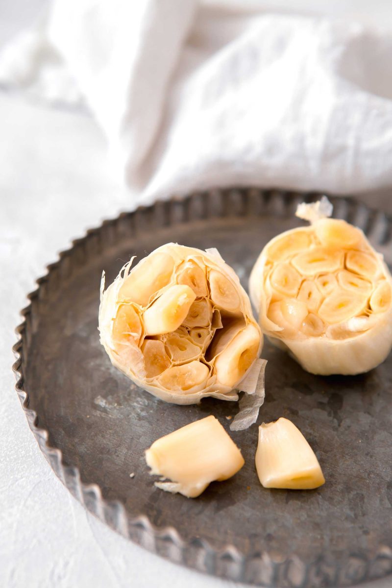 Roasting garlic is so easy and is a great way to add flavor to any savory dish you're making. You obviously gotta love garlic though!