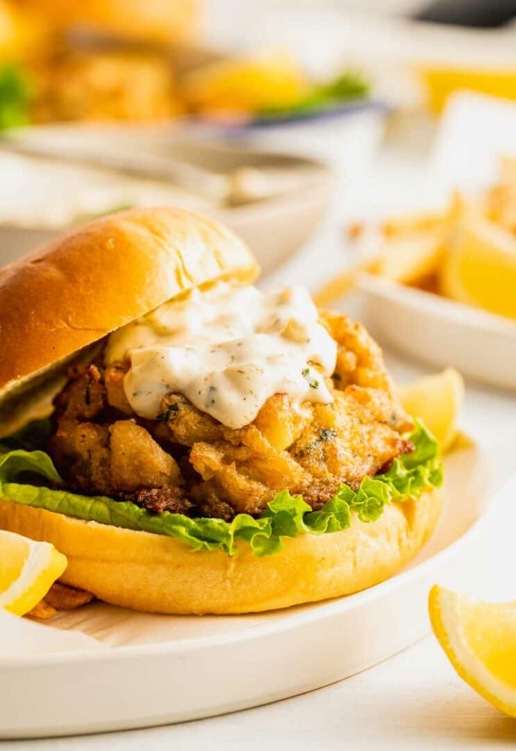 The Best Crab Cake Sandwiches Very Little Filler Crab Cakes