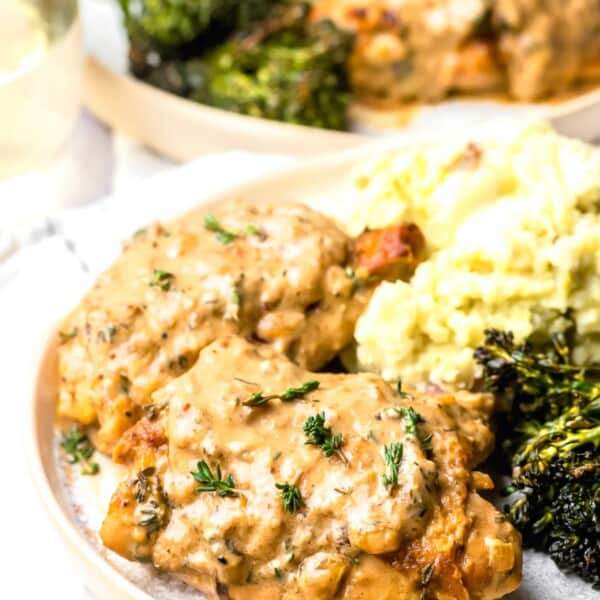 Creamy Mustard White Wine Chicken Elegant Weeknight Chicken Dinner