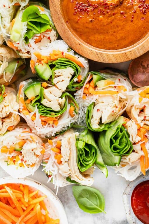 Chicken Summer Rolls How To Make Summer Rolls