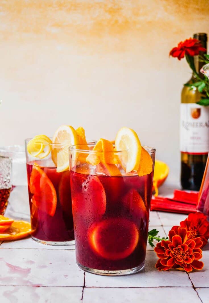 Spanish Sangria - Traditional Spanish Sangria Drink Recipe