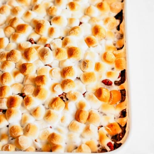 Sweet Potato Casserole with Marshmallows Table for Two® by Julie Chiou