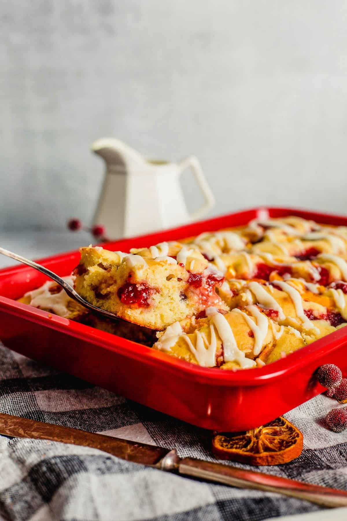 Cranberry Breakfast Cake Table for Two® by Julie Chiou