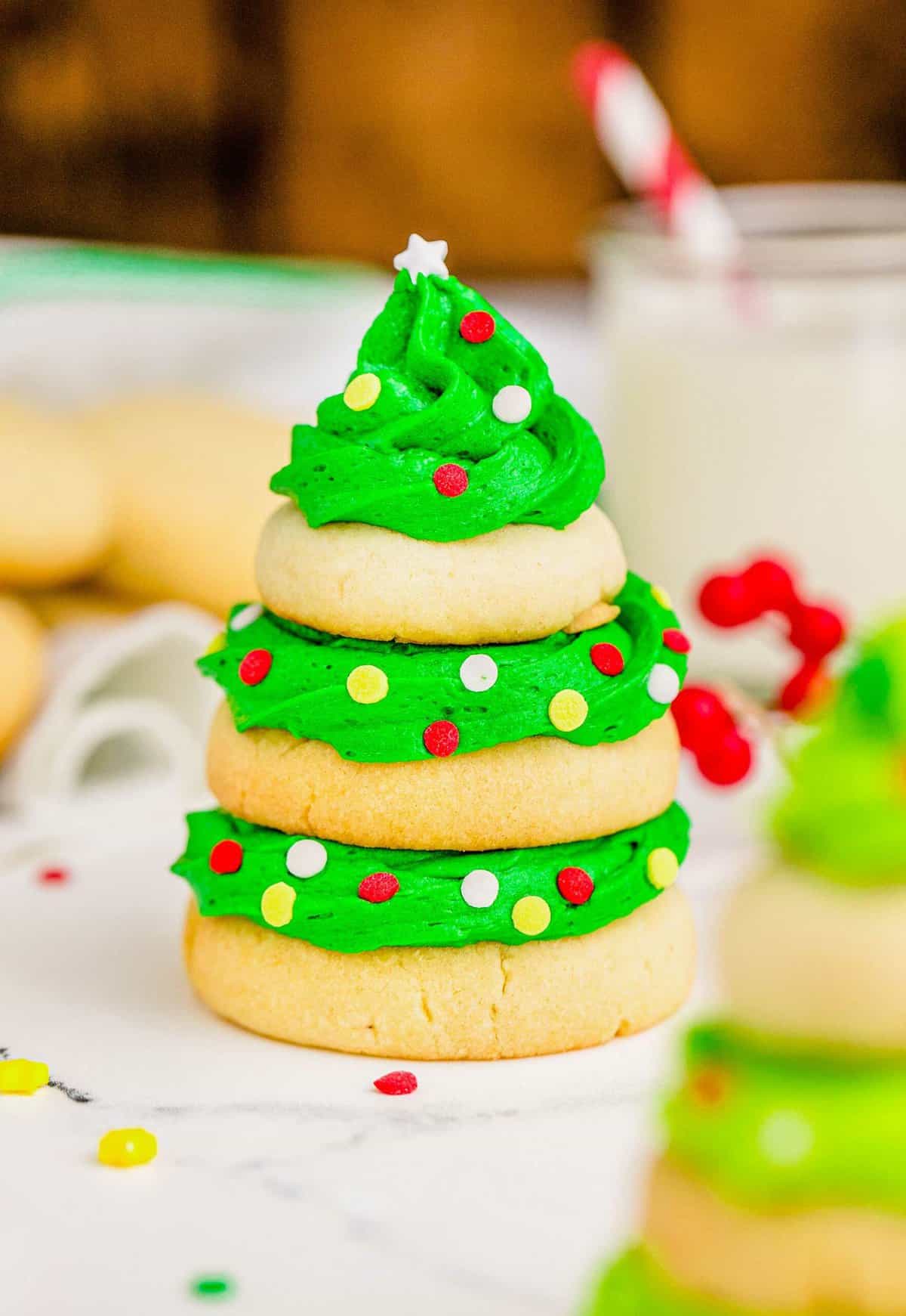 Cordero Náutico Problema Christmas Tree Cookies - Table for Two® by Julie Chiou