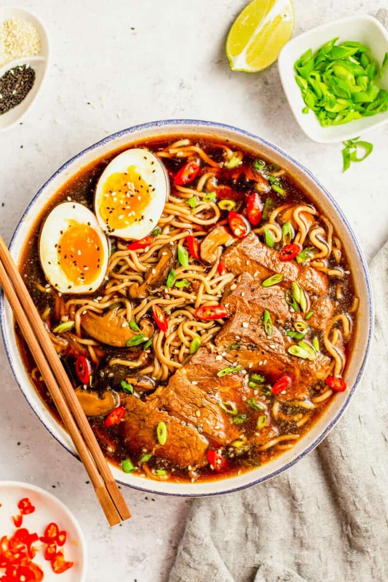 Fancy Ramen Noodle Bowls