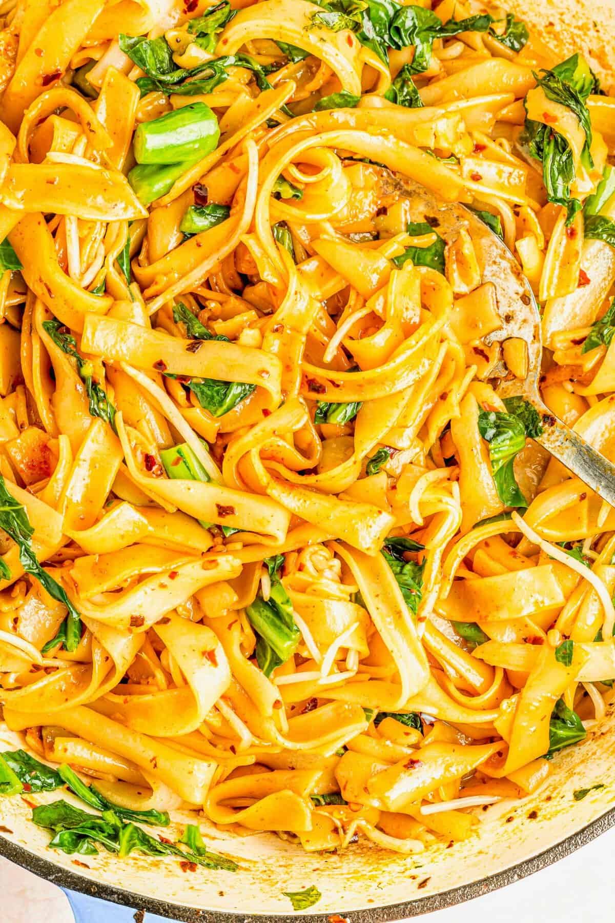 Spicy Chili Garlic Noodles Table for Two® by Julie Chiou