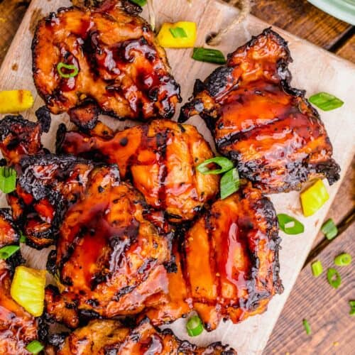 Grilled Sweet and Savory Glazed Chicken | Table for Two® by Julie Chiou
