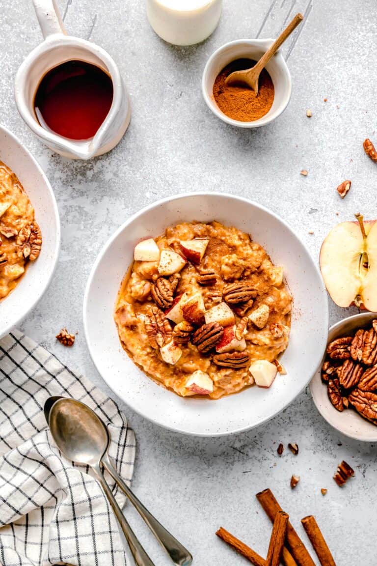 Slow Cooker Overnight Apple Cinnamon Oats Overnight Oats Recipe