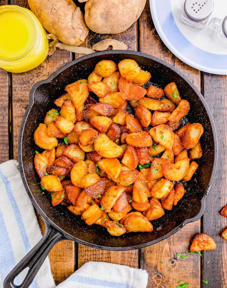 Duck Fat Potatoes | Table for Two