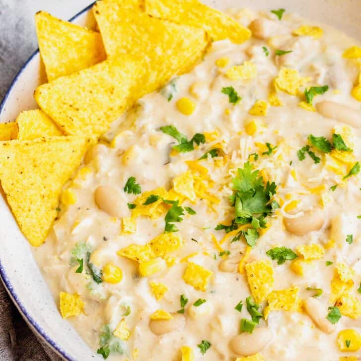 White Turkey Chili Table for Two