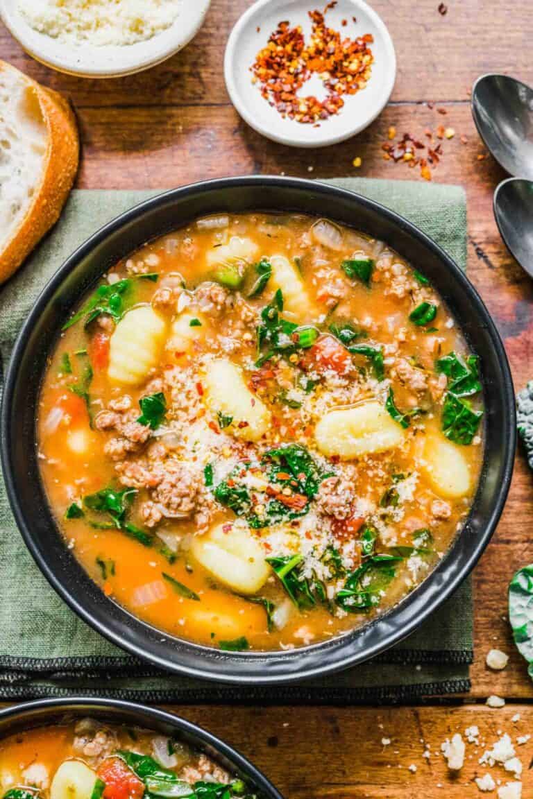Sausage Gnocchi Soup Table For Two