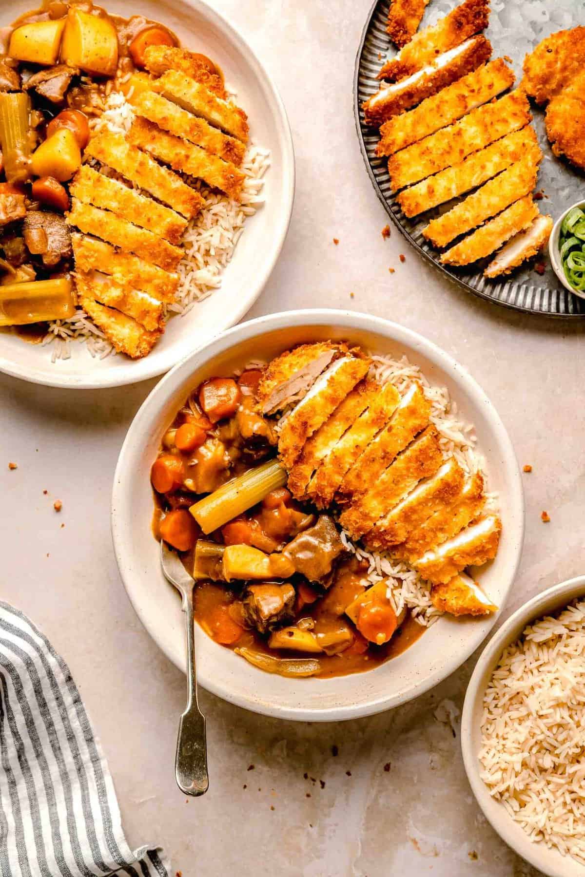Chicken Katsu Curry Recipe Table for Two® by Julie Chiou