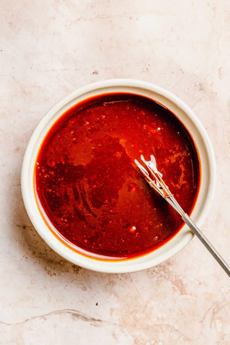 Glaze for classic meatloaf.