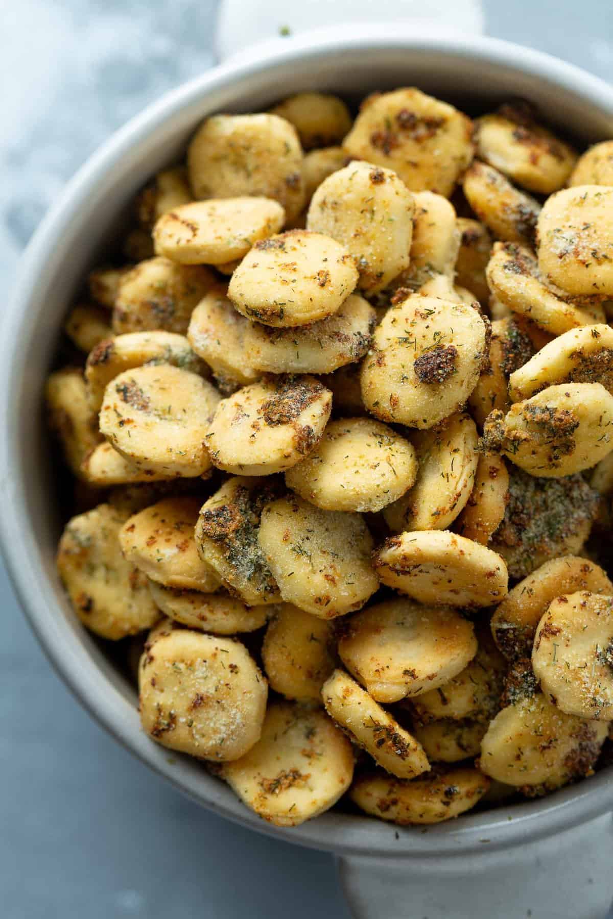 Ranch Oyster Crackers | Table for Two® by Julie Chiou
