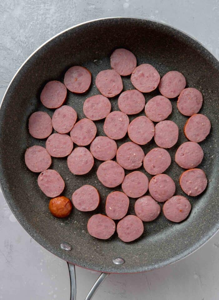 Sautéed Cabbage and Sausage Table for Two® by Julie Chiou