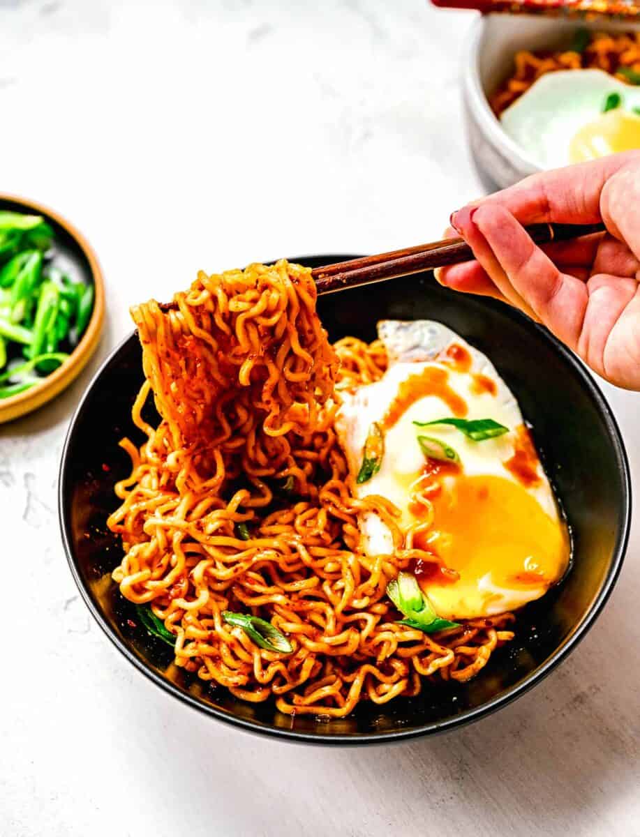 Spicy Buldak Ramen Table for Two® by Julie Chiou