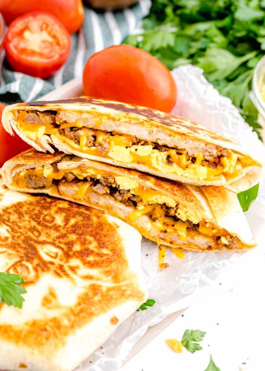 Best Breakfast Crunchwrap Supreme - How to Make Breakfast