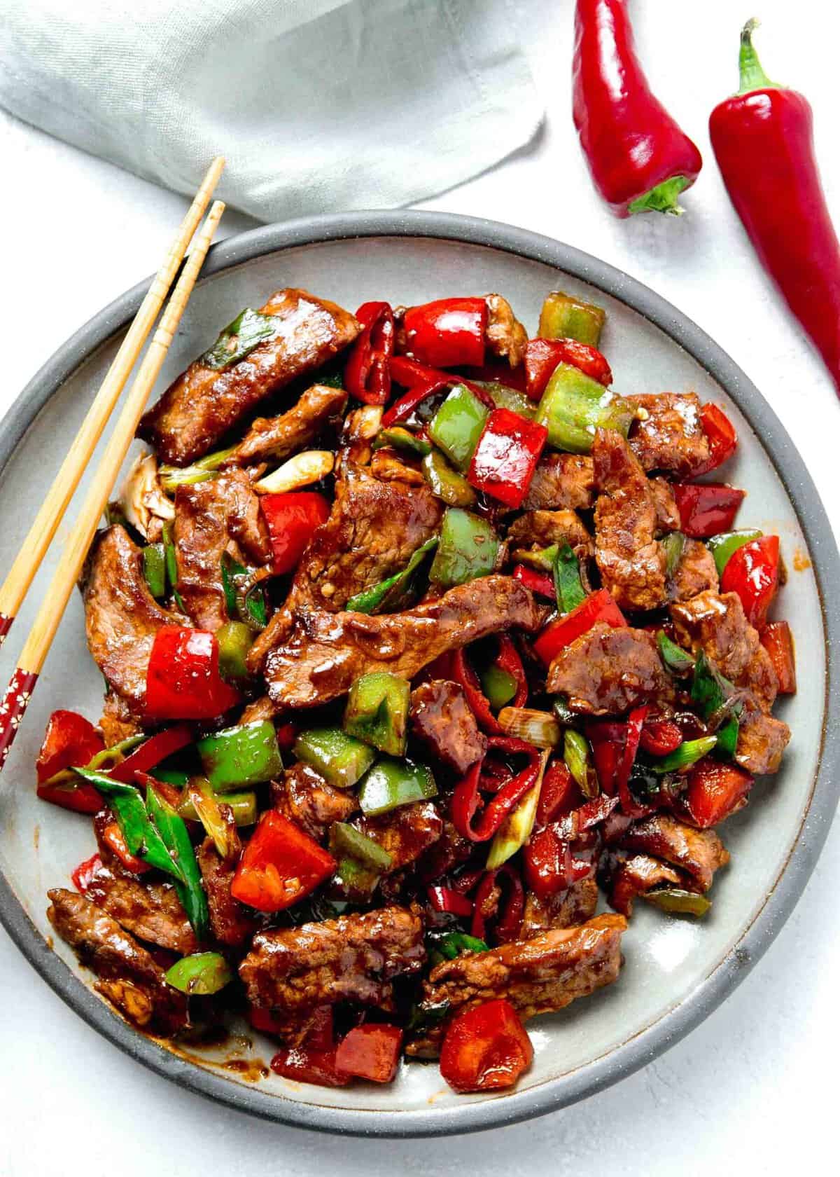 Hunan Beef | Table for Two® by Julie Chiou