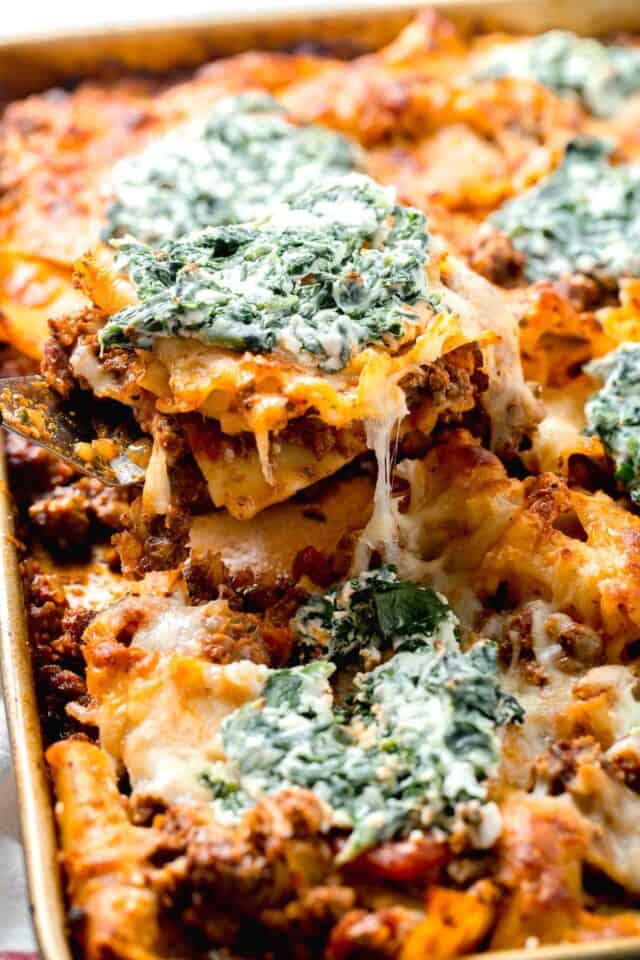 Sheet Pan Lasagna Table for Two® by Julie Chiou